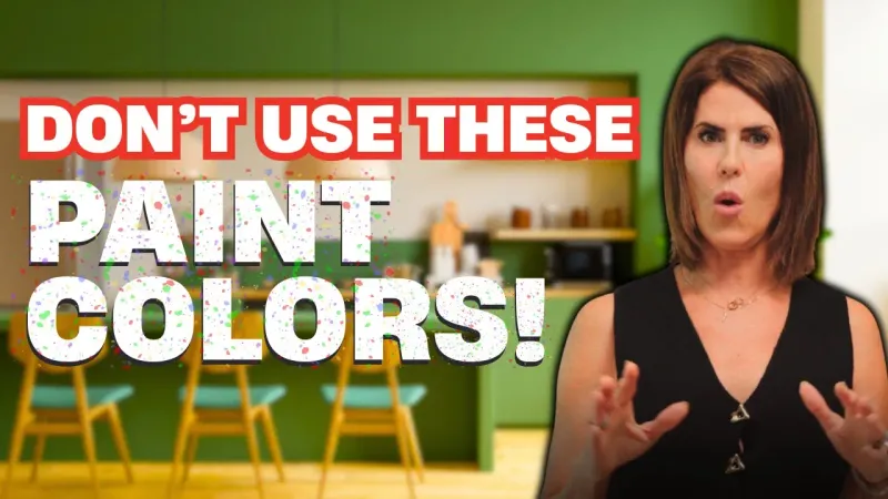 Vittoria warning worst paint color to paint when selling your home