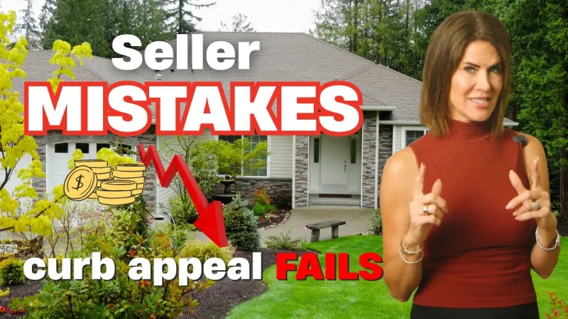 Curb Appeal Mistakes That Cost You when selling your home