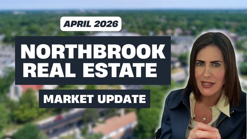 Northbrook real estate market chart showing April 2026 price appreciation and days on market increase