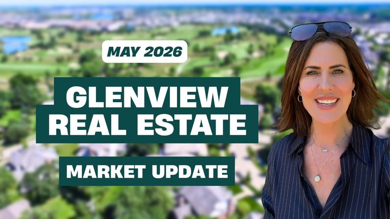 Glenview real estate market update May 2026: inventory down 50%, median price $1.17 million